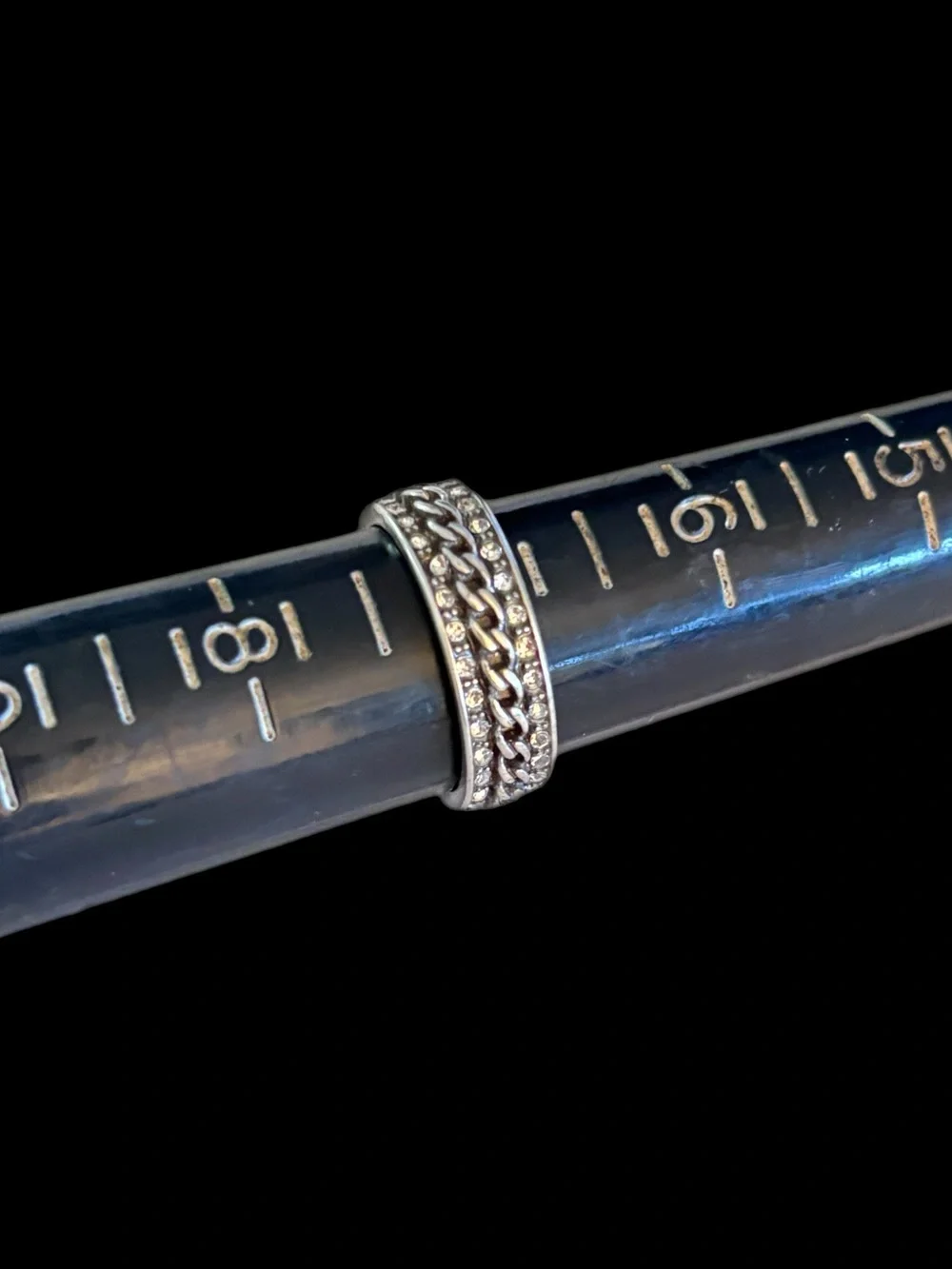Brighton Braided Chain Eternity Band Ring  great for stacking.